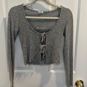 Garage long sleeve tshirt, gray, size XS
